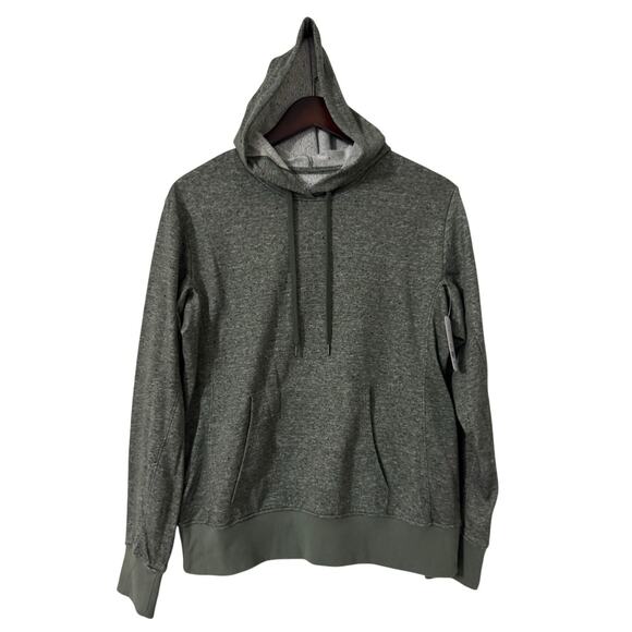 BCG Womens Lifestyle LS‎ French Terry Hoodie Thyme/ Caviar Size M NWT - Picture 1 of 5